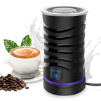 4 in 1 Automatic Milk Frother Electric, 600ml Capacity Hot & Cold Milk Foamer, Silent Operation for Coffee Cappuccino Chocolatte