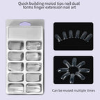 Poly Gel Extension Tool Set Professional Gel Nail Polish Kit With UV LED Nail Lamp Dryer And Electric Nail Drill Machine