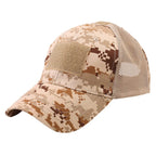 Outdoor Hunting Cap for Men Breathable Camouflage Tactical Army Fishing Camping Hiking Hat Camo Baseball Cap Running Sports Caps