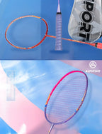 ALP GJ 10U Ultralight 52g T800 Bow And Arrow Badminton Racket Authentic Tensile Force 13kg Outdoor Sports Carbon Fiber Titanium