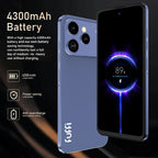 FUFFI Global Vision i17 Pro Max Smartphone Android 8GB RAM 256GB ROM 6.56 Inch Phone 720x1612HD 24+48MP 5G Network Mobile Phones