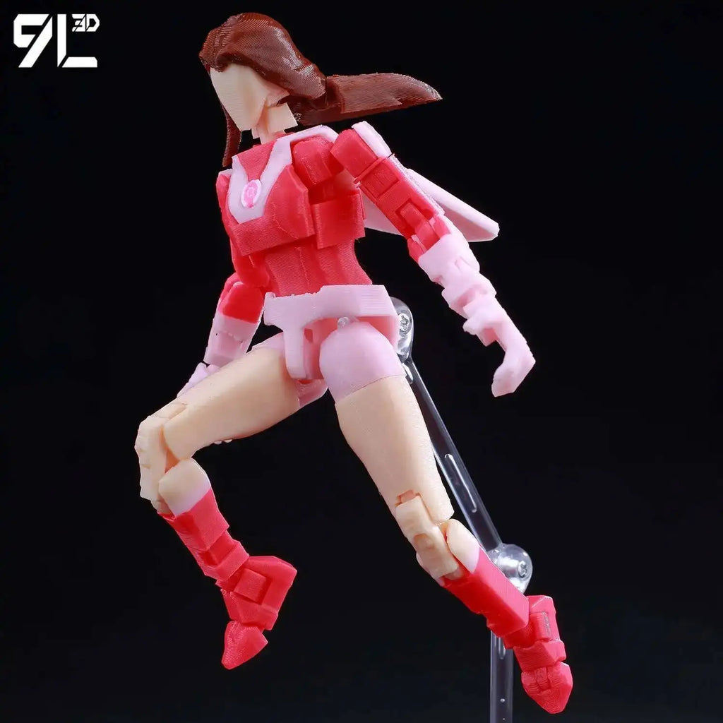9L3D Lucky 13 Invincible Boy Conquer Omni Action Figure 3D Printed Anime Model Multi-Jointed Poseable Collectible Toy Gift Fan