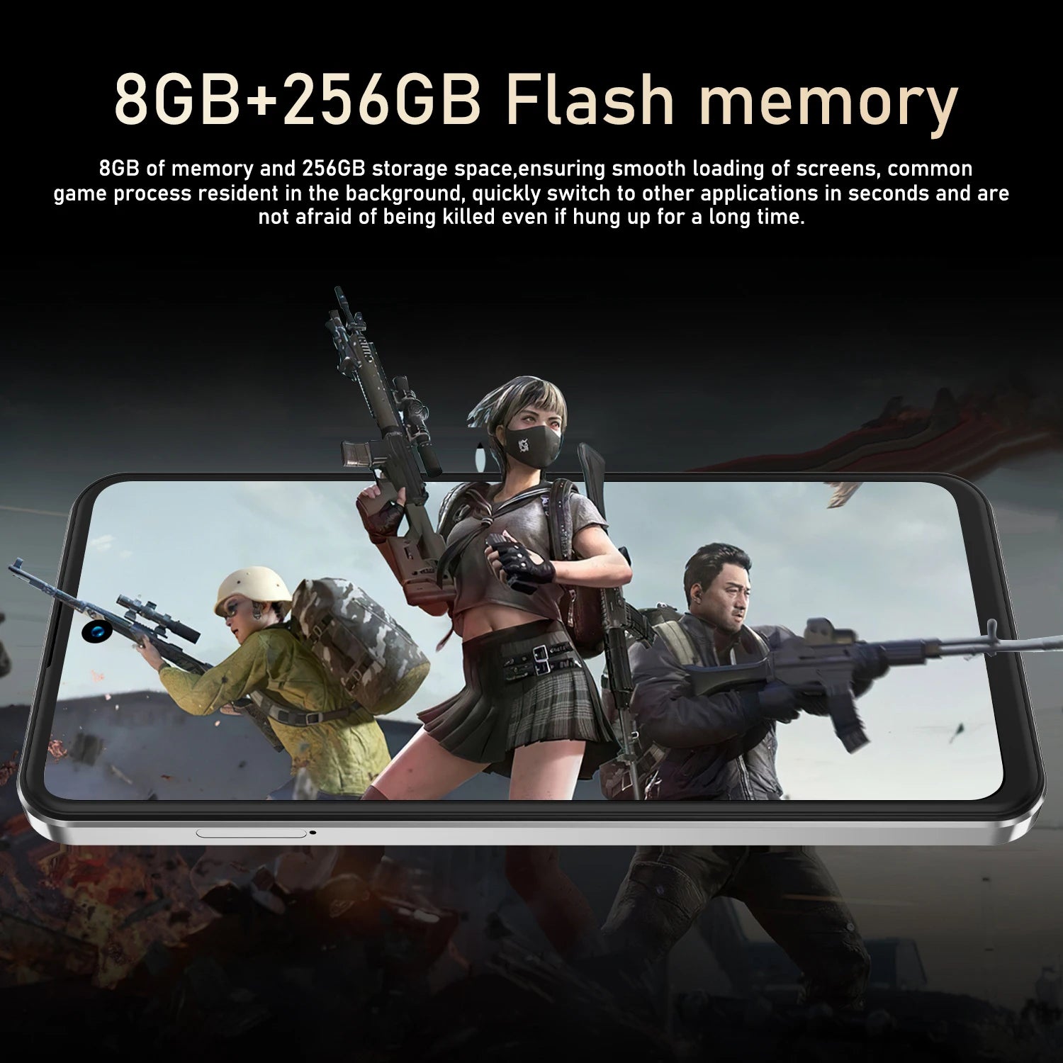 FUFFI Global Vision i17 Pro Max Smartphone Android 8GB RAM 256GB ROM 6.56 Inch Phone 720x1612HD 24+48MP 5G Network Mobile Phones