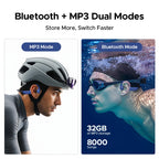 DOOGEE BoneBeat Swim Lite Bone Conduction Sports Headphones Bluetooth 5.4 Wireless Earphone Waterproof Headset For swimming