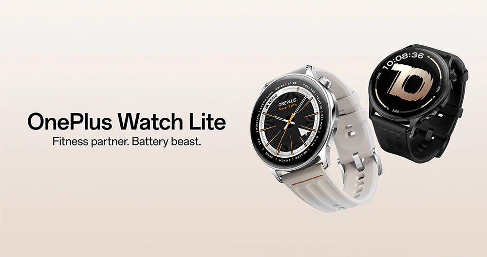 Global Version OnePlus Watch lite SmartWatch,1.46 inches Display,59g,10 Days of Reliable Power,Heart Rate,Blood Oxygen Monitorin
