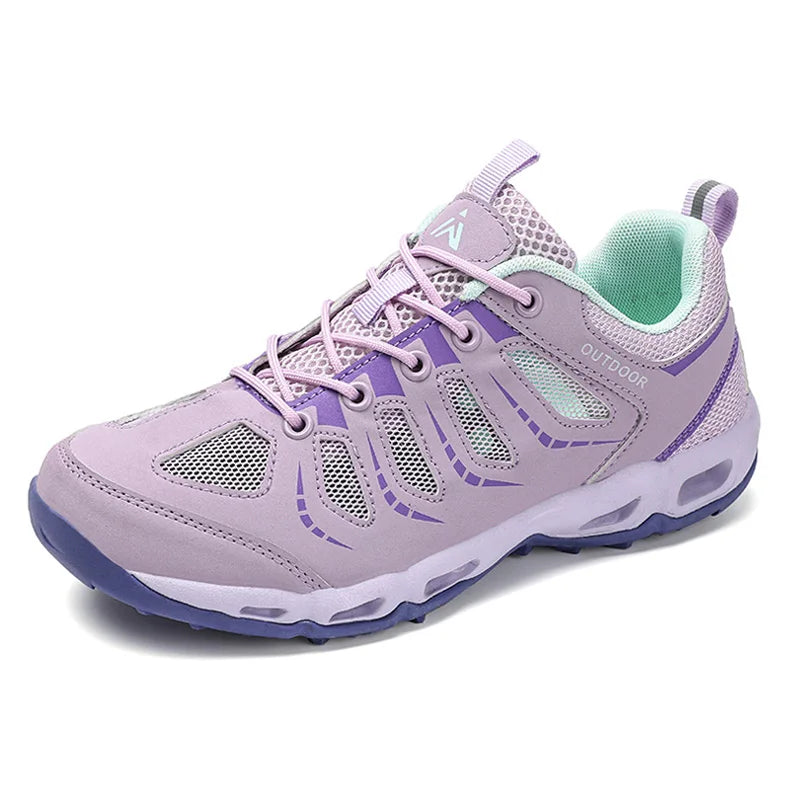 Summer Mens Trekking Shoes Hiking Shoes Women Trail Running Shoes Outdoor Sneakers Upstrem Aqua Water Shoes Hike Anti-Skid Grip