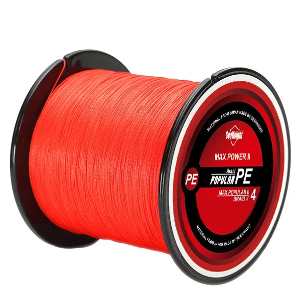 SeaKnight Brand 4 Strands Braided Fishing Line 8-100LB Multifilament PE Wire 300M 500M 1000M Freshwater Saltwater Fishing Pesca