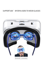 Shinecon VR Glasses 3D Headset Virtual Reality Device Helmet Goggles Lenses Mobile Smartphone Smart Phone Cell Realidade Viar VR