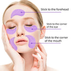 60 Grape Seed Eye Masks for Elasticity and Softness, Hydrates the Skin Around the Eyes, Moisturizes and Nourishes, Improves the Appearance of the Eye Area, Eye Care Patches, Rich in Grape Extract, Witch Hazel, Hydrolyzed Coll