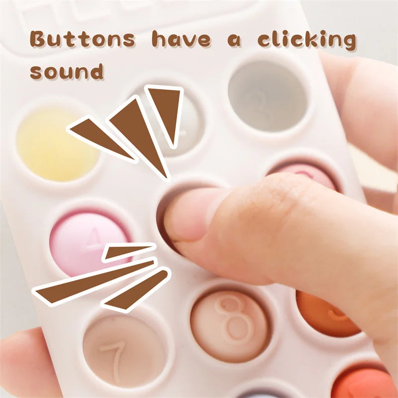 Baby Wooden Bear Phone Teether Toy Telephone Sleeping Pacifier Teething Flip Simulation Phone Toys Early Educational Toy Gifts