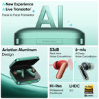 realme Buds Air 7 Pro Bluetooth Earphone For realme 16 Pro plus realme GT 8 Pro 53dB 48 Hours Battery Life Hi-Res LHDC 5.0
