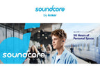 (EU stock) Soundcore by Anker Space A40 Bluetooth headphones, 98% automatic noise cancellation, wireless earbuds