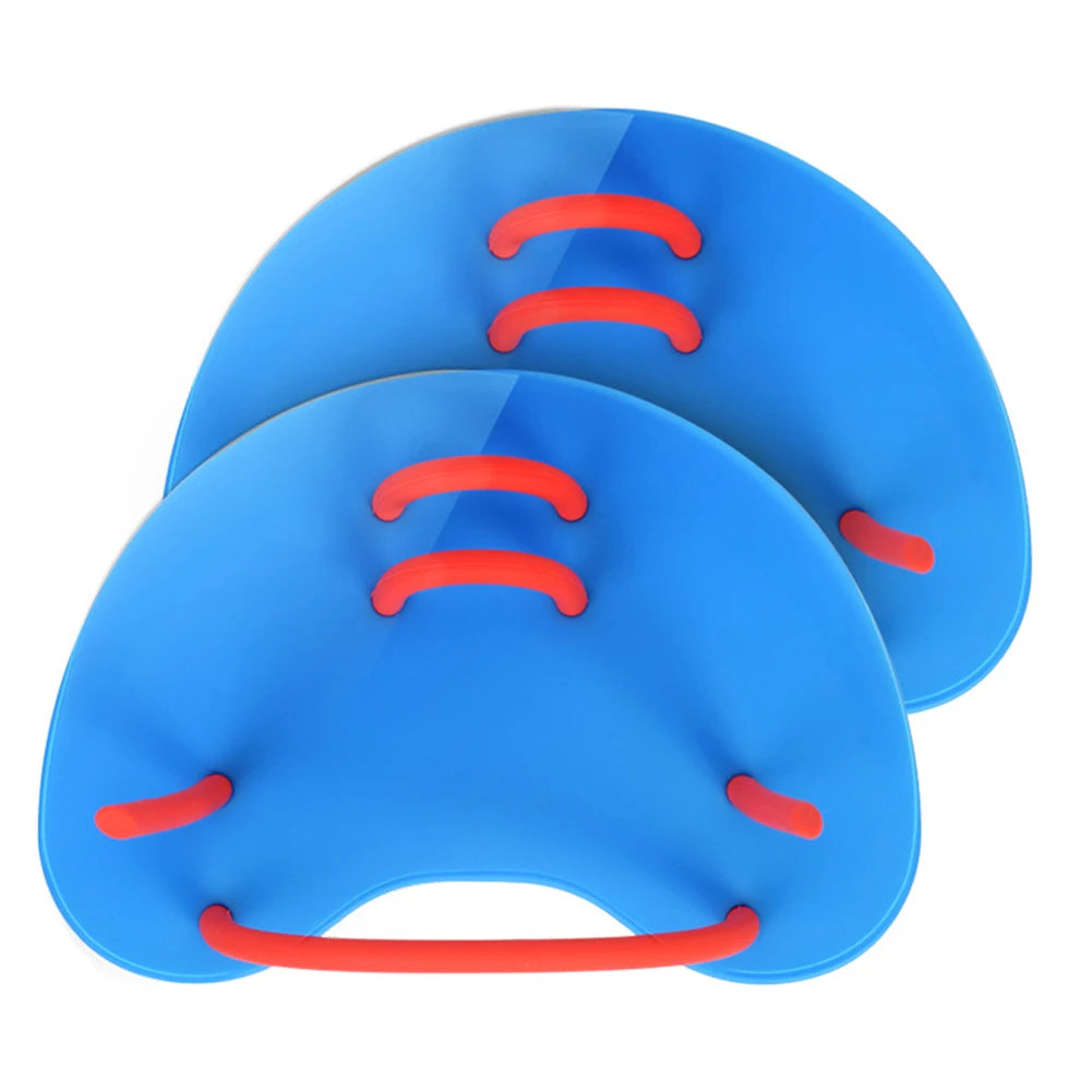 Silicone Swimming Correction Hand Fins Lightweight Water Sports Gloves Paddle Portable Adjustable Auxiliary Teaching Accessories