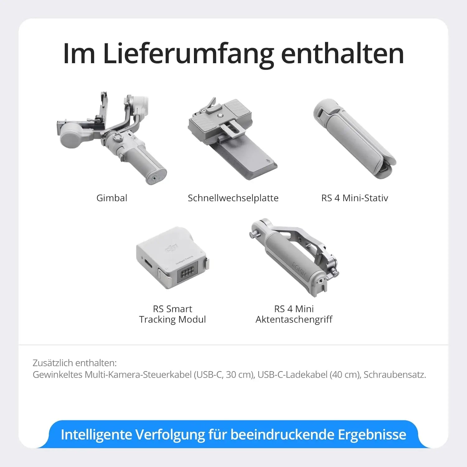 DJI RS 4 Mini Smart Sensitive Tracking Works With Cameras Smartphones Quick Vertical Change Ready In 1S Handheld Gimbal Camera