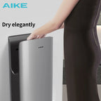 AIKE New Vertical Hand Dryer Slim, HEPA Filtered Jet Hand Dryer for Bathroom,110-220V,Model AK2065