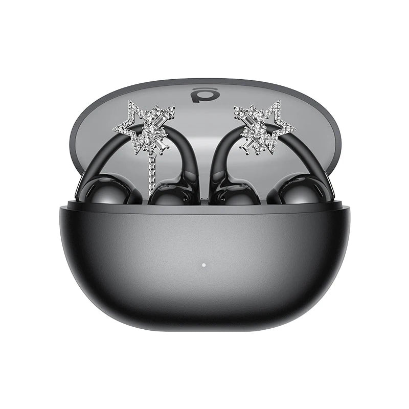 Baseus Bowie MC2 AIR Clip-on TWS Earbuds Ear Clips Wireless Earphones Bluetooth 6.0   Open earrings 4 Mic ENC Sports Headphone