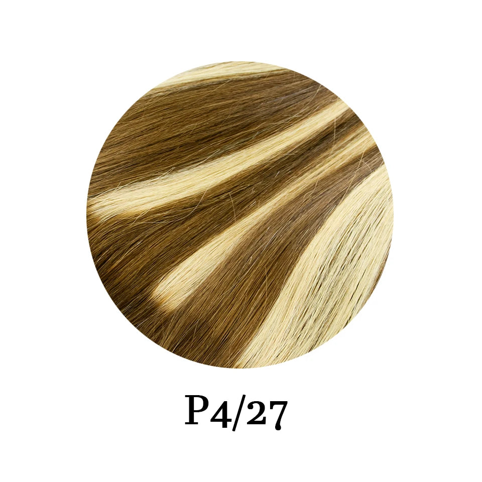 8Pcs Clip In Human Hair Extensions 100% Real Human Hair Clip in Natural Hair Extensions Straight Hair Pieces 14-26Inch Remy Hair