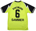 Best-Selling 1995-1996 Dortmund Sammer Retro 3DPrinted Soccer Short Sleeve Tee-Adults&Kids,Training Daily Sports&Casual Wear