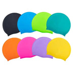 Swimming Cap Silicone Waterproof Swim Hat for Men Women Adult Kids Pool Caps Diving Swimming Equipment Elastic Caps 2025