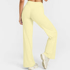 Flared Leggings Straight Leg Leggings Woman Wide-leg Pants Yoga Breathable Fitness Clothing Versatile Casual Pants