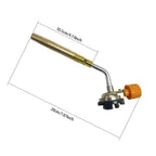 1PC Portable Outdoor Camping BBQ Heat Gun Butane Burner Welding Gas Torch Flame Gun Brazing Flamethrower for Soldering