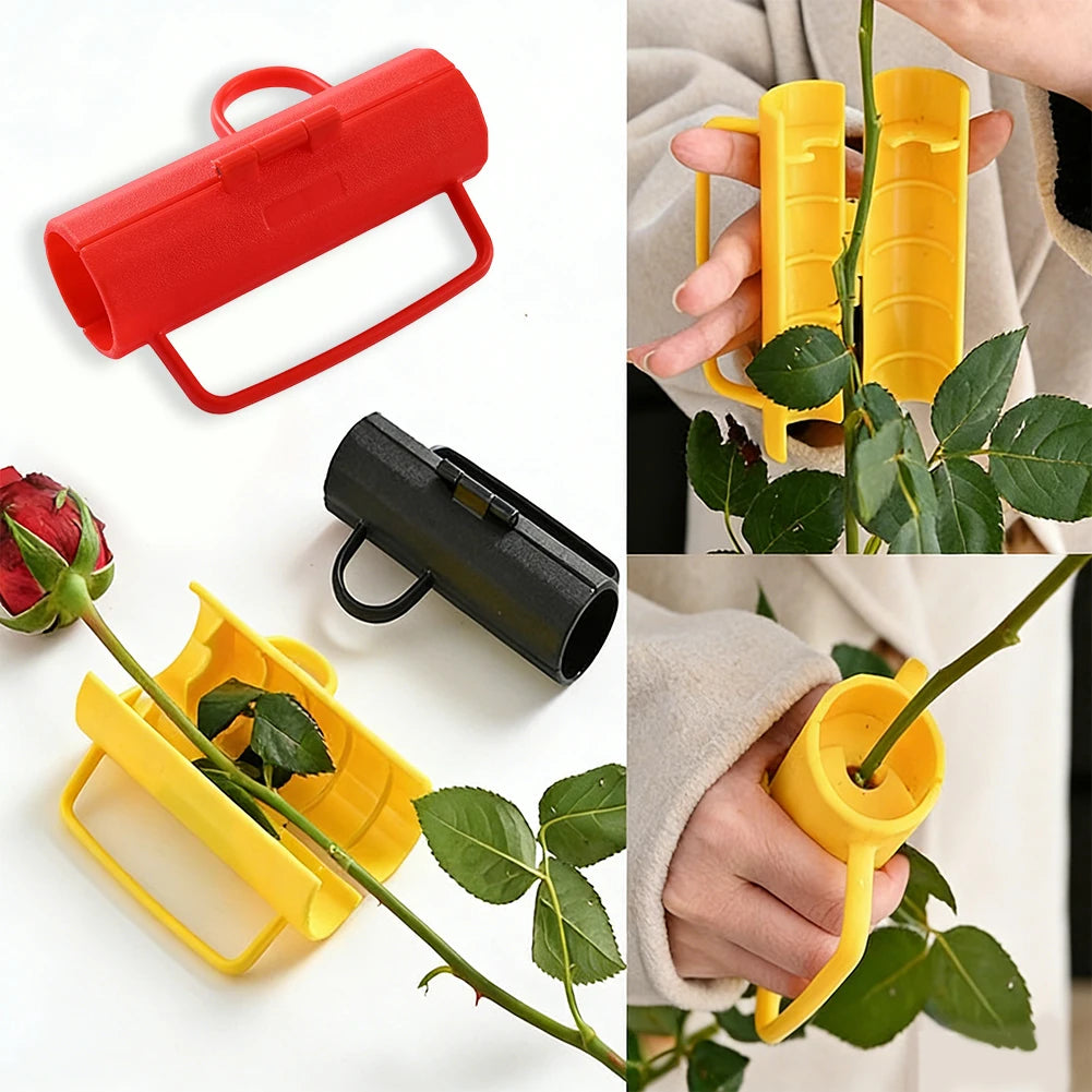 For Flower Arranging Gardening Essential Gardening Tools Florist Tool Rose Thorn Remover and Stem Trimmer Cylindrical Design