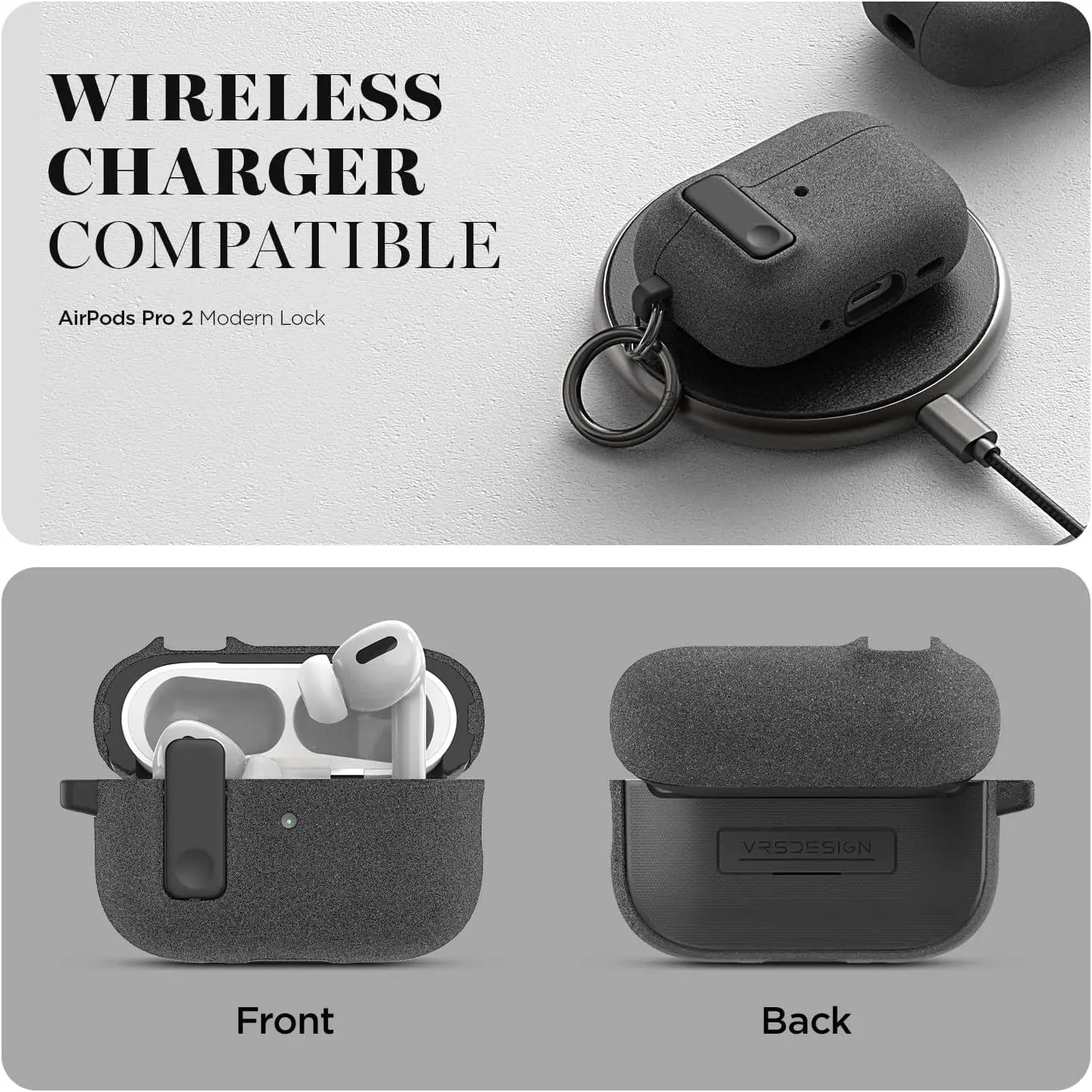 For AirPods Pro 2 Case Cover with Cleaner Kit,Shockproof Protective Case for Apple AirPod Pro 2nd 1st Generation Case