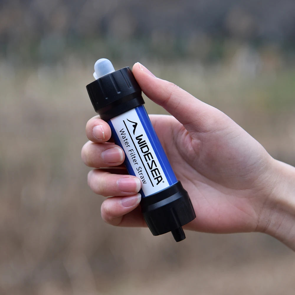 Camping Outdoor Water Purifier 0.01Micron Filtration Portable Reusable Straw Type Use Of Highqualitymedical Hollow Fiber Main image