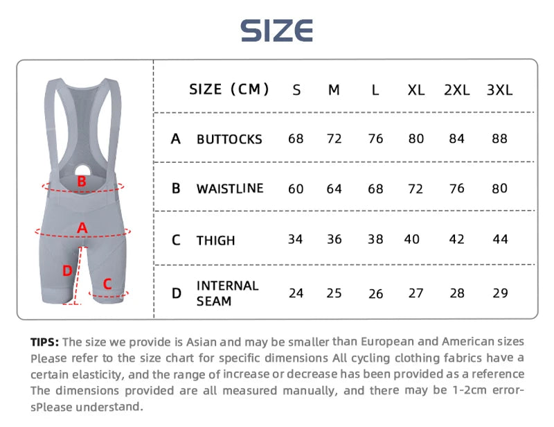 YKYWBIKE Men's Cycling Bib Shorts Road Bike Bibs Bicycle Tights Cycling MTB Bib Pants  with 6 Hours Padded Belgium Padding