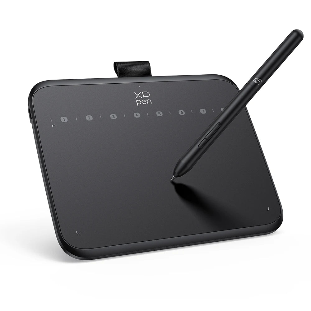 XPPen Deco 640 Graphics Pen Tablet 16384 Pressure Level 60°  Tilt Support 8 shortcut keys for PC Android Game osu