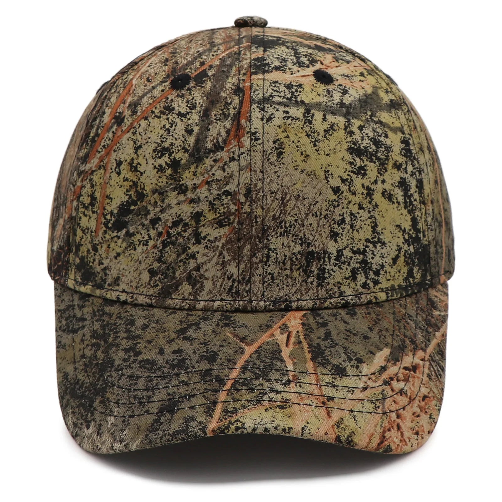 Custom Print Embroidery Outdoor Jungle Fishing Baseball Hat Cap Man Camouflage Hunting Hats Cotton Casquette Trucker Dad Caps
