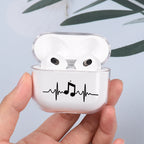 Hard Plastic Case for AirPods Pro 2 USB C Case for airpods 3 2 1 Case Transparent Cover for airpod pro 3 funda Air Pods 3 Coque