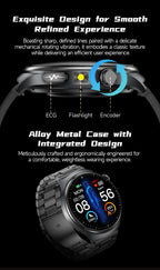 New Accurate ECG Smart Watch Blood Lipids Five Viscera Health Check Body Temperature BT Call Sports Smart Watches For Men 2026