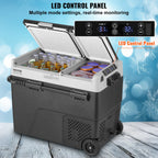 SucceBuy 58 L Portable Car Refrigerator Car Refrigerator Fridge Dual Zone Portable Freezer Compressor Cooler for Home, Outdoor