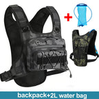 Running Chest Pack Hydration Vest For Cycling Hiking Bicycle Race Marathon Bag Men Women Sports Tactical Pouch Camping Backpack