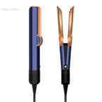 Professional 2 In 1 Hot Air Flat Iron Hair Straightener Dryer With Negative Ions Smooth Frizz-Free Hair Styling Tool