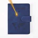 Custom Passport Cover Monogrammed Engraved Name Passport Cover Case Holder Wedding Bridesmaid Groomsman Gift Passport Wallet