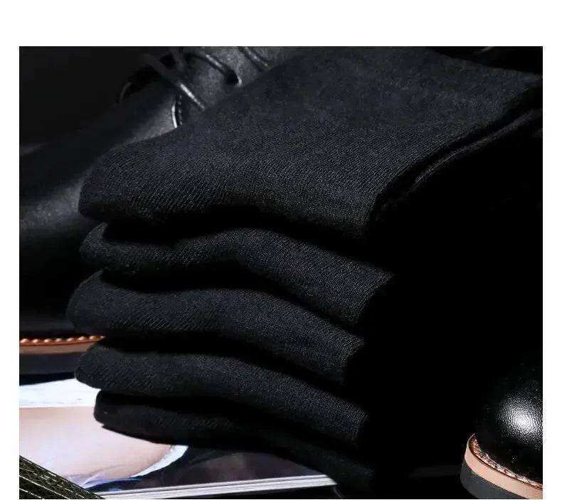 3 Pairs Black Men Socks Cotton For Men Pair Set Long KupiVIP S Underwear Business for Feather Shoes
