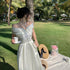 Horetong Bow Slash Neck Sexy Dress Summer Women White Fairy Elegant A-Line Midi Dresses Female Party Prom Clothes Vestdios
