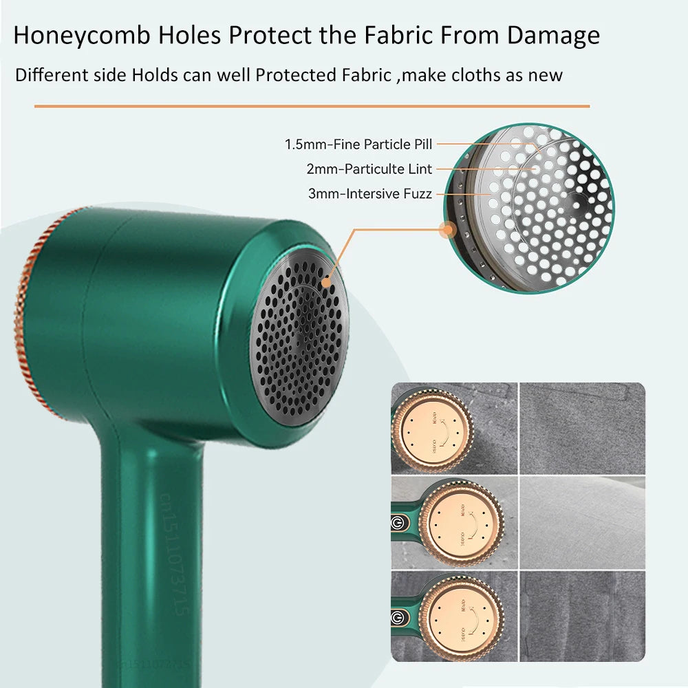 Lint Remover For Clothes USB Rechargeable Lint Shaver Professional Clothes Shaver Hair Ball Trimmer Fabric Lint Remover Fuzz