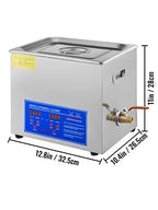 SIHAO 1.3L 2L 3L 6L 10L 15L 22L 30L Ultrasonic Cleaner Lave-Dishes Portable Washing Machine Diswasher Ultrasound Home Appliances
