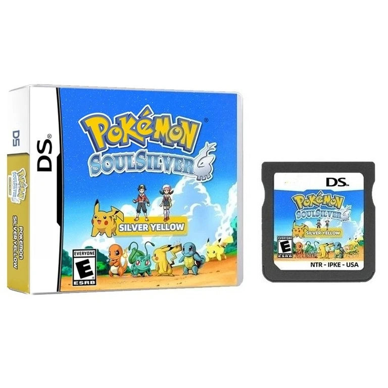 NDS Game Card，Pokémon series Platinum， Pure Heart ，True Soul ， Conquest，Garbage Gold， New  Version English  Game