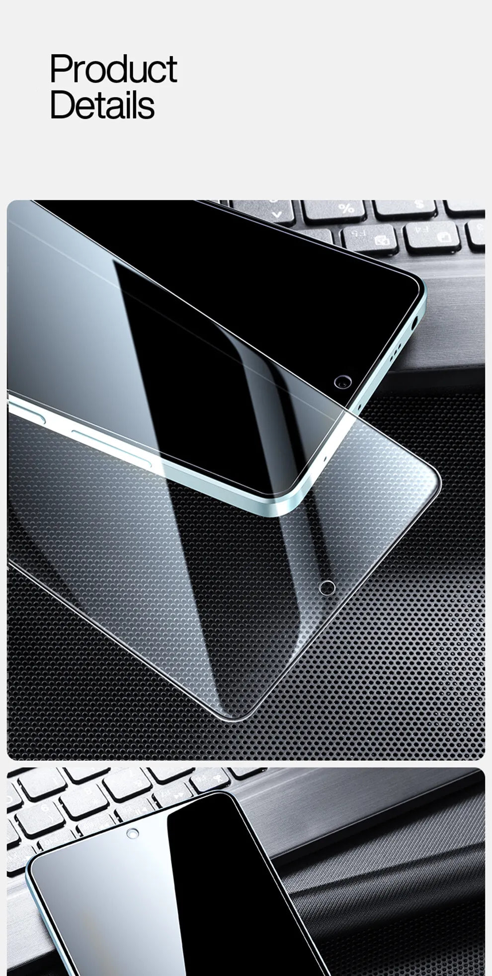SmartDevil 2pcs Screen Protector for Xiaomi POCO F8 Ultra F7 X7 Pro F6 F5 Pro Tempered Glass for POCO M4 Pro 5G HD Anti Blue Ray