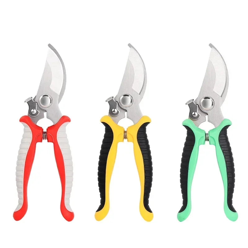 Stainless Steel Professional Gardening Shears Pruning branches Fruit trees Flowers Household Pruning Tools Shears