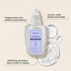 1/2set Nail Cuticle Care Kit,Nail Soften Oil Cuticle Remover for Gel Overgrown Cuticles Soften Eliminating Exfoliant for Nails