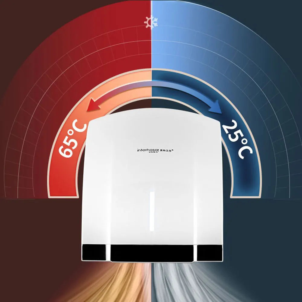 Fully Automatic Hand Dryer Induction Hot and Cold Hand Drying Machine Hotel Hand Dryer  sèche-mains осушитель