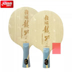 DHS Hurricane Long 5X Ma Long pro Table Tennis Blade with Inner Carbon Handle Offense Loop Ping Pong Blade Combo for Sports