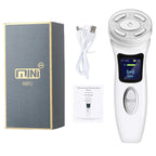 MINI HIFU 4th Generation Lifting Machine EMS Warm Ultrasound Facial Eye Massage Instrument Skin Firm Home Use Spa Beauty Devices