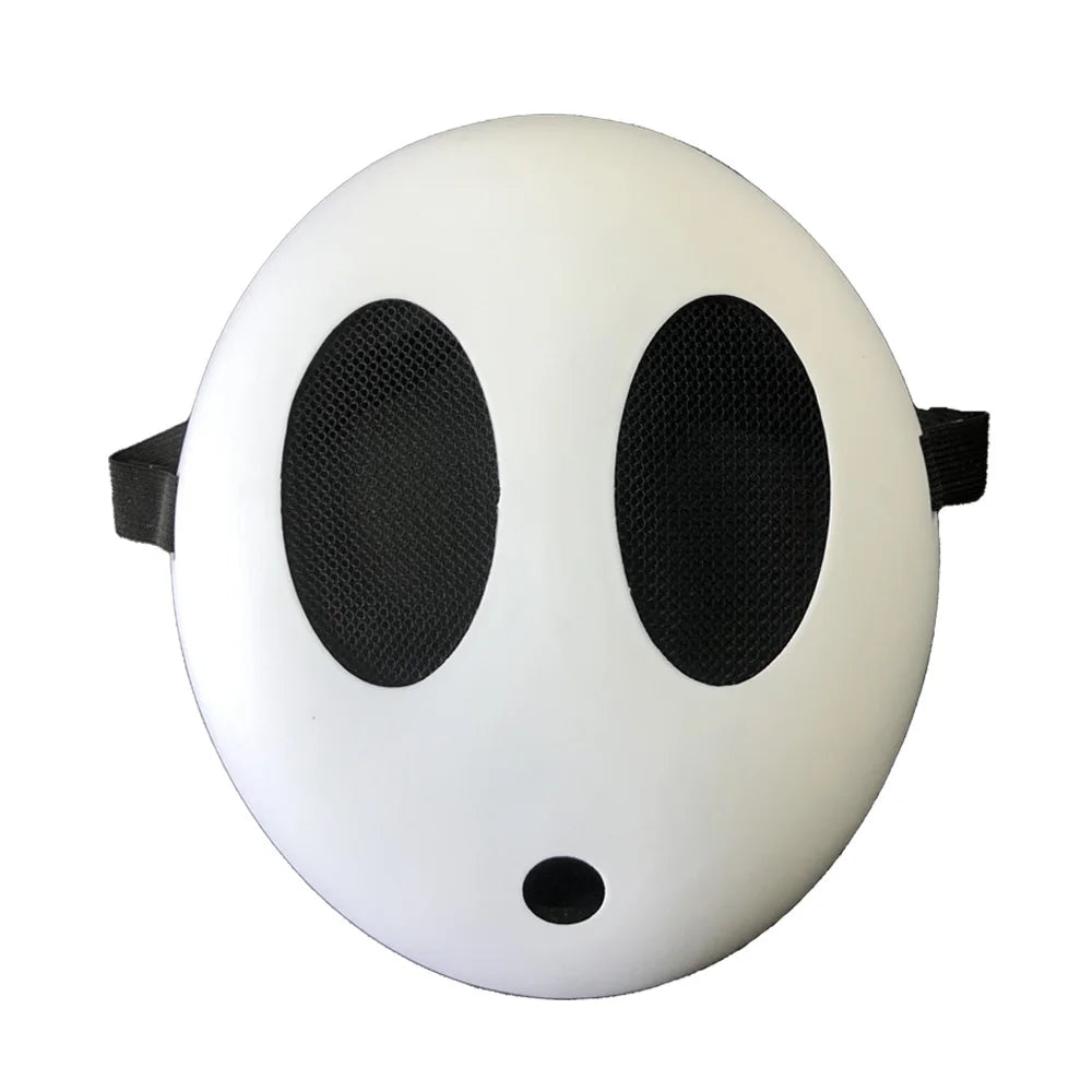 Game Bros Shy Guy Mask Cosplay Funny Unisex Kid Boys Girls Adlut Thicken Plastick Masks Halloween Carnival Party Costume Props