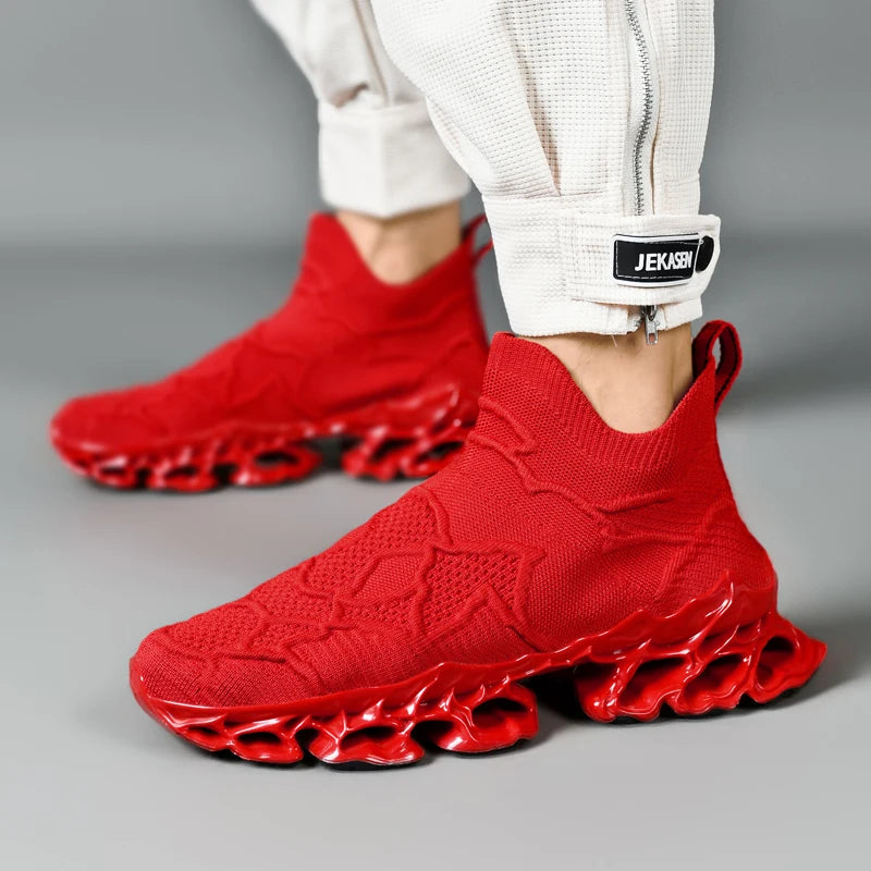 Shoes men Sneakers Male casual Mens Shoes tenis Luxury shoes Trainer Race Breathable Shoes fashion loafers running Shoes for men Secondary image